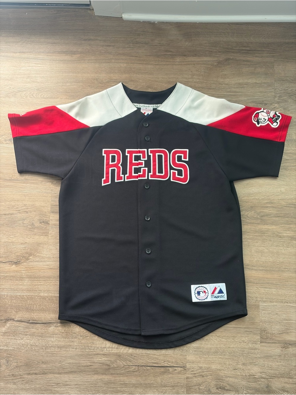 Vintage 90’s Majestic Cincinnati Reds Baseball Jersey